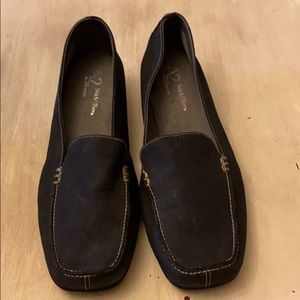A2 By Aerosoles Black Loafers